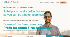 Desktop Screenshot of entrearchitect.com